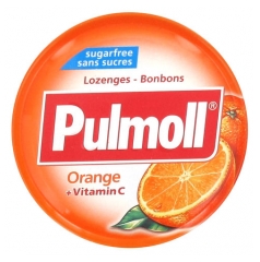 Pulmoll Bonbons Orange Sans Sucres 45 g Pulmoll Bonbons Orange Sans Sucres 45 g