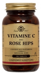 Solgar Vitamine C 500 avec Rose Hips 100 Comprimés Solgar Vitamine C 500 avec Rose Hips 100 Comprimés