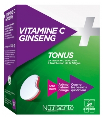 Nutrisanté Vitamin C + Ginseng 24 Tablets Nutrisanté Vitamin C + Ginseng 24 Tablets