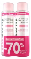 SensiBiafine Eau Micellaire Démaquillante Apaisante Lot de 2 x 400 ml SensiBiafine Eau Micellaire Démaquillante Apaisante Lot de 2 x 400 ml