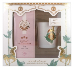 Roger & Gallet Cofre Extracto de Colonia Thé Fantaisie 100 ml + Vela Perfumada Feu de Bois 60 g Roger & Gallet Cofre Extracto de Colonia Thé Fantaisie 100 ml + Vela Perfumada Feu de Bois 60 g