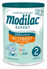 Modilac Expert Actigest 2 De 6 À 12 Mois 800 g Modilac Expert Actigest 2 De 6 À 12 Mois 800 g