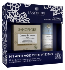 Sanoflore Creme von Reines Reichhaltige 50 ml + Aciana Botanica Reinigendes Micellar-Wasser 50 ml Angeboten Sanoflore Creme von Reines Reichhaltige 50 ml + Aciana Botanica Reinigendes Micellar-Wasser 50 ml Angeboten
