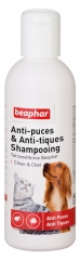 Beaphar Anti-Puces et Anti-Tiques Shampoing 200 ml