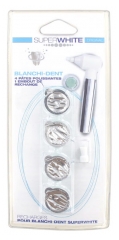Superwhite Original Blanchi-Dent 4 Pâtes Polissantes + 1 Embout de Rechange Superwhite Original Blanchi-Dent 4 Pâtes Polissantes + 1 Embout de Rechange