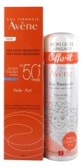 Avène Solaire Fluide SPF 50+ 50 ml + Eau Thermale 50 ml Offerte Avène Solaire Fluide SPF 50+ 50 ml + Eau Thermale 50 ml Offerte