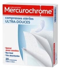 Mercurochrome 20 Ultraweiche Sterile Kompressen Mercurochrome 20 Ultraweiche Sterile Kompressen
