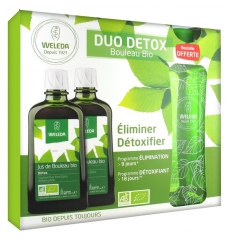 Weleda Duo Détox Birch Juice 2 x 200ml + 1 Free Bottle