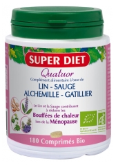 Super Diet Quatuor Organic Sage Menopause 180 Tablets Super Diet Quatuor Organic Sage Menopause 180 Tablets