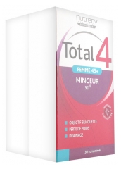 Nutreov Total 4 Femme 45+ Lot de 2 x 30 Comprimés Nutreov Total 4 Femme 45+ Lot de 2 x 30 Comprimés