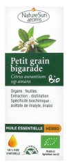 NatureSun Aroms Organic Essential Oil Petit Grain Bigarade (Citrus Aurantium ssp Amara) 10ml