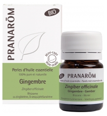 Pranarôm Ätherische Öl-Perlen Ingwer (Zingiber Officinale) Bio 60 Perlen Pranarôm Ätherische Öl-Perlen Ingwer (Zingiber Officinale) Bio 60 Perlen