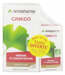 Arkopharma Arkocaps Ginkgo Bio 150 Kapseln + 45 Angebotene Kapseln Arkopharma Arkocaps Ginkgo Bio 150 Kapseln + 45 Angebotene Kapseln