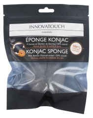 Innovatouch Konjak-Schwamm mit Bambuskohle-Extrakt Innovatouch Konjak-Schwamm mit Bambuskohle-Extrakt