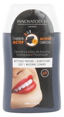 Innovatouch Dentifrice + Bain de Bouche 2en1 au Charbon Actif 100 ml Innovatouch Dentifrice + Bain de Bouche 2en1 au Charbon Actif 100 ml