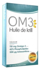 OM3 Krill Aceite de Krill 500 mg 30 Cápsulas OM3 Krill Aceite de Krill 500 mg 30 Cápsulas