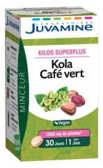 Juvamine Café Verde Kola 30 Tabletas Juvamine Café Verde Kola 30 Tabletas