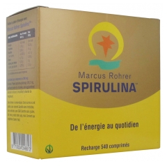 Marcus Rohrer Spirulina 540 Comprimés Marcus Rohrer Spirulina 540 Comprimés