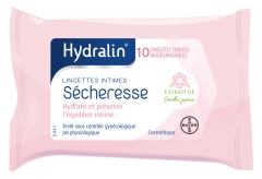 Hydralin Sécheresse Lingettes 10 Lingettes Hydralin Sécheresse Lingettes 10 Lingettes