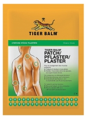 Tiger Balm 3 Patchs Baume du Tigre Tiger Balm 3 Patchs Baume du Tigre