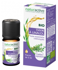 Naturactive Huile Essentielle Thym à Linalol (Thymus vulgaris L. CT linalol) Bio 5 ml Naturactive Huile Essentielle Thym à Linalol (Thymus vulgaris L. CT linalol) Bio 5 ml