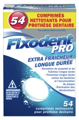 Fixodent Pro Comprimés Nettoyants 54 Comprimés Fixodent Pro Comprimés Nettoyants 54 Comprimés