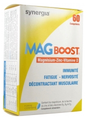 Synergia Mag Boost 60 Comprimés Synergia Mag Boost 60 Comprimés