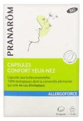 Pranarôm Allergoforce Eyes-Nose Comfort Organic 30 Capsules Pranarôm Allergoforce Eyes-Nose Comfort Organic 30 Capsules