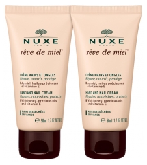 Nuxe Rêve de Miel Crème Mains et Ongles Lot de 2 x 50 ml Nuxe Rêve de Miel Crème Mains et Ongles Lot de 2 x 50 ml