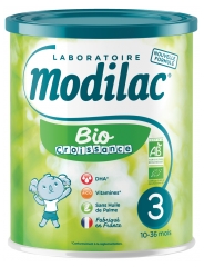 Modilac Bio Croissance 3ème Âge 10-36 Mois 800 g Modilac Bio Croissance 3ème Âge 10-36 Mois 800 g