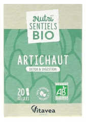 Nutrisanté Nutri'SENTIELS BIO Artichoke 20 Capsules Nutrisanté Nutri'SENTIELS BIO Artichoke 20 Capsules