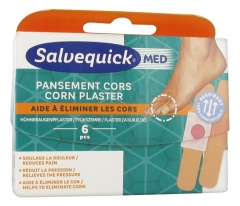 Salvequick Med Pansement Cors 6 Pansements Salvequick Med Pansement Cors 6 Pansements