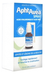 Espray a base de ácido hialurónico y aloe vera AphtAvéa (15 ml) Espray a base de ácido hialurónico y aloe vera AphtAvéa (15 ml)