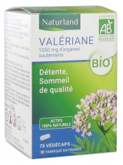 Naturland Organic Valerian 75 Vegecaps Naturland Organic Valerian 75 Vegecaps