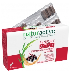 Naturactive Activ 4 Renfort 28 Gélules Naturactive Activ 4 Renfort 28 Gélules