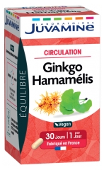 Juvamine Circulation Gingko Hamamelis 30 Capsules Juvamine Circulation Gingko Hamamelis 30 Capsules
