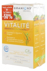 Granions Vitality 2 x 30 Tablets Granions Vitality 2 x 30 Tablets