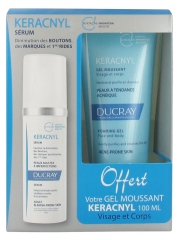 Ducray Keracnyl Sérum 30 ml + Gel Moussant Visage et Corps 100 ml Offert Ducray Keracnyl Sérum 30 ml + Gel Moussant Visage et Corps 100 ml Offert