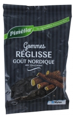 Pimélia Gommes Réglisse Goût Nordique Sans Sucres 100 g Pimélia Gommes Réglisse Goût Nordique Sans Sucres 100 g