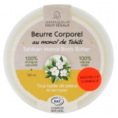 Laboratoire du Haut-Ségala Beurre Corporel au Monoï de Tahiti 120 ml Laboratoire du Haut-Ségala Beurre Corporel au Monoï de Tahiti 120 ml