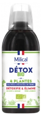 Milical Détox Bio Aux 4 Plantes 500 ml Milical Détox Bio Aux 4 Plantes 500 ml