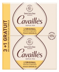 Rogé Cavaillès Extra-Mild Superfatted Soap 3 x 250g + 1 Free Rogé Cavaillès Extra-Mild Superfatted Soap 3 x 250g + 1 Free