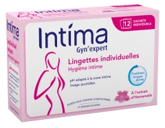 Intima Gyn'Expert Lingettes Individuelles Hygiène Intime 12 Sachets Intima Gyn'Expert Lingettes Individuelles Hygiène Intime 12 Sachets
