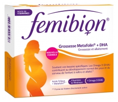 Femibion Embarazo Metafolin + DHA 28 Comprimidos + 28 Cápsulas Femibion Embarazo Metafolin + DHA 28 Comprimidos + 28 Cápsulas