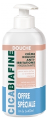 CicaBiafine Moisturising Shower Cream Anti-Irritations 2 x 400ml CicaBiafine Moisturising Shower Cream Anti-Irritations 2 x 400ml