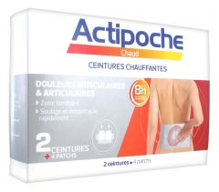 Cooper Actipoche 2 Heating Belts Muscle & Joint Pains + 4 Patches Cooper Actipoche 2 Heating Belts Muscle & Joint Pains + 4 Patches
