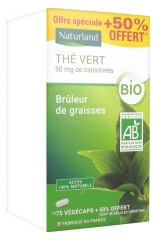 Naturland Organic Green Tea 75 Vegecaps + 38 Free Vegecaps Naturland Organic Green Tea 75 Vegecaps + 38 Free Vegecaps