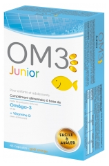 OM3 Junior Pour Enfants et Adolescents 45 Capsules OM3 Junior Pour Enfants et Adolescents 45 Capsules