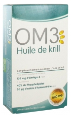 OM3 Krill Huile de Krill 500 mg 30 Capsules OM3 Krill Huile de Krill 500 mg 30 Capsules