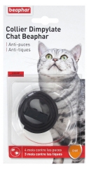 Beaphar Collier Dimpylate Anti-Puces Anti-Tiques pour Chats Beaphar Collier Dimpylate Anti-Puces Anti-Tiques pour Chats